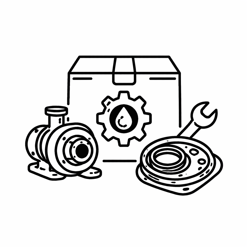 GIANNESCHI SPARE PARTS SERVICE KIT FOR MV 44 G 230V 1PH 50HZ