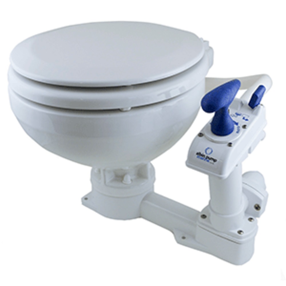 MARINE TOILET MANUAL COMPACT LOW