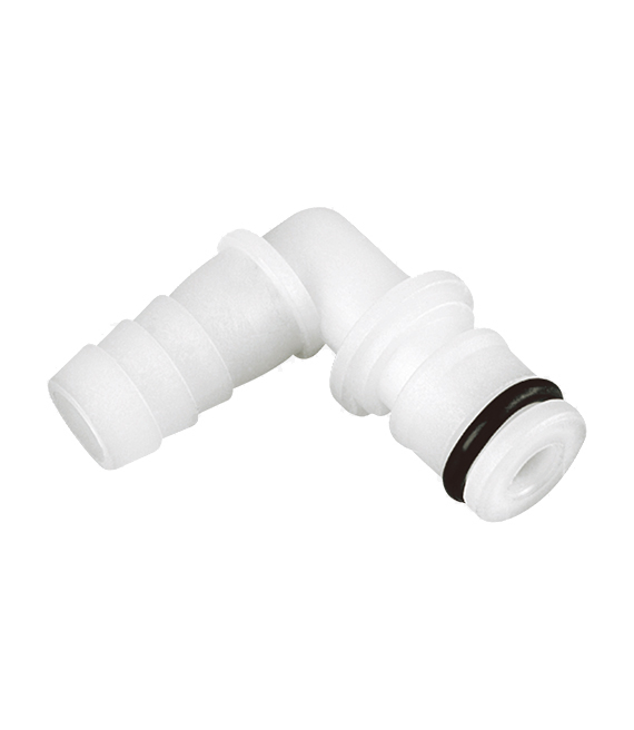 SEAFLO 90° ELBOW 5/8" QA - 3/8" TAIL