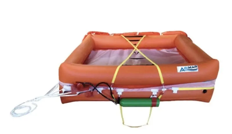 ARIMAR COASTAL II LIFERAFT IT 6 PERSON VALISE