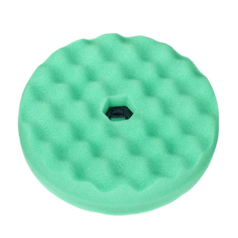 3M QUICK CONNECT 216MM COMPOUNDING DOUBLE SIDED FOAM PAD GREEN