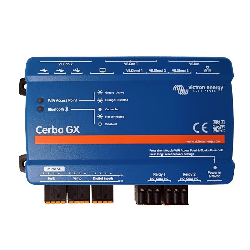 VICTRON CERBO GX COMMUNICATION & MONITORING HUB (PREVIOUS CODE BPP900450110)
