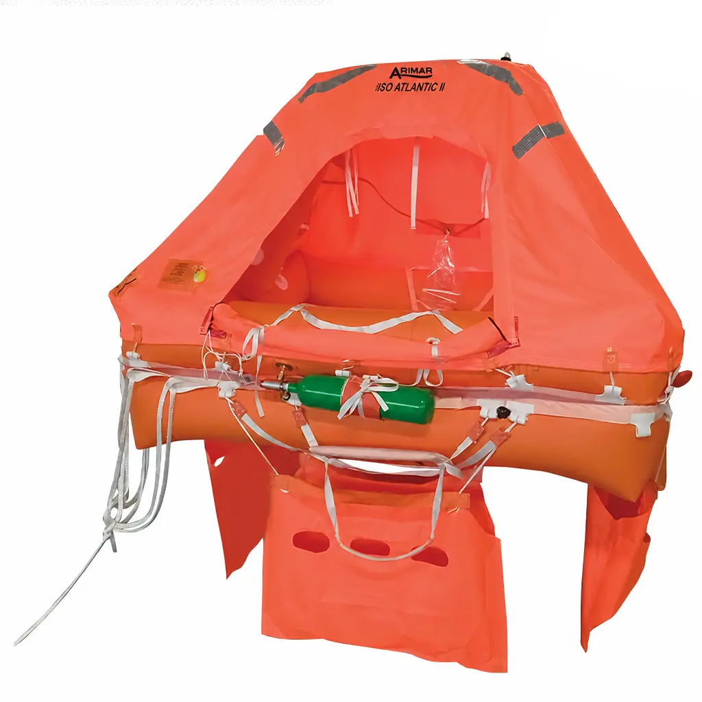 ARIMAR ISO 9650-1 ATLANTIC II L LIFERAFT 8 PERSON VALISE
