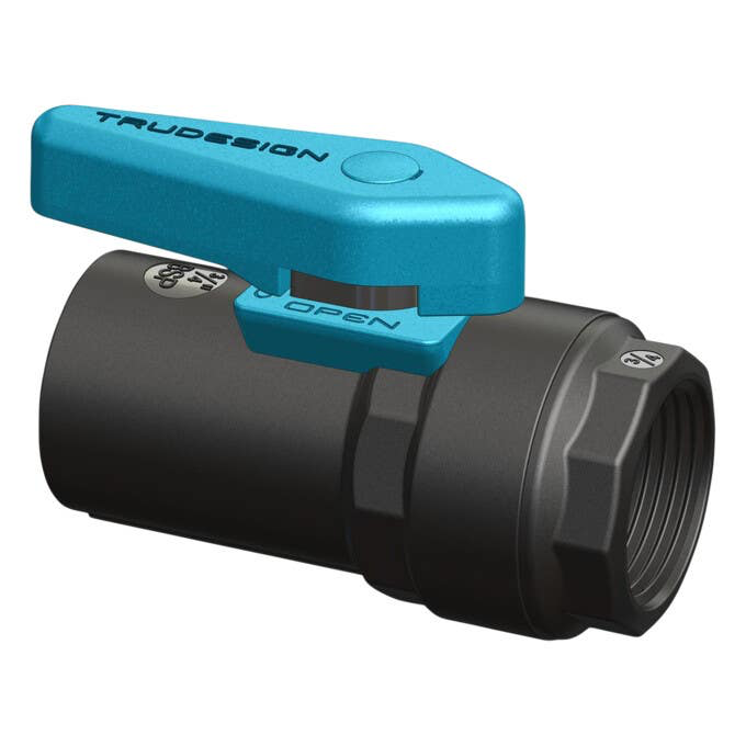 TRUDESIGN COMPACT BALL VALVE 3/4" BSP 