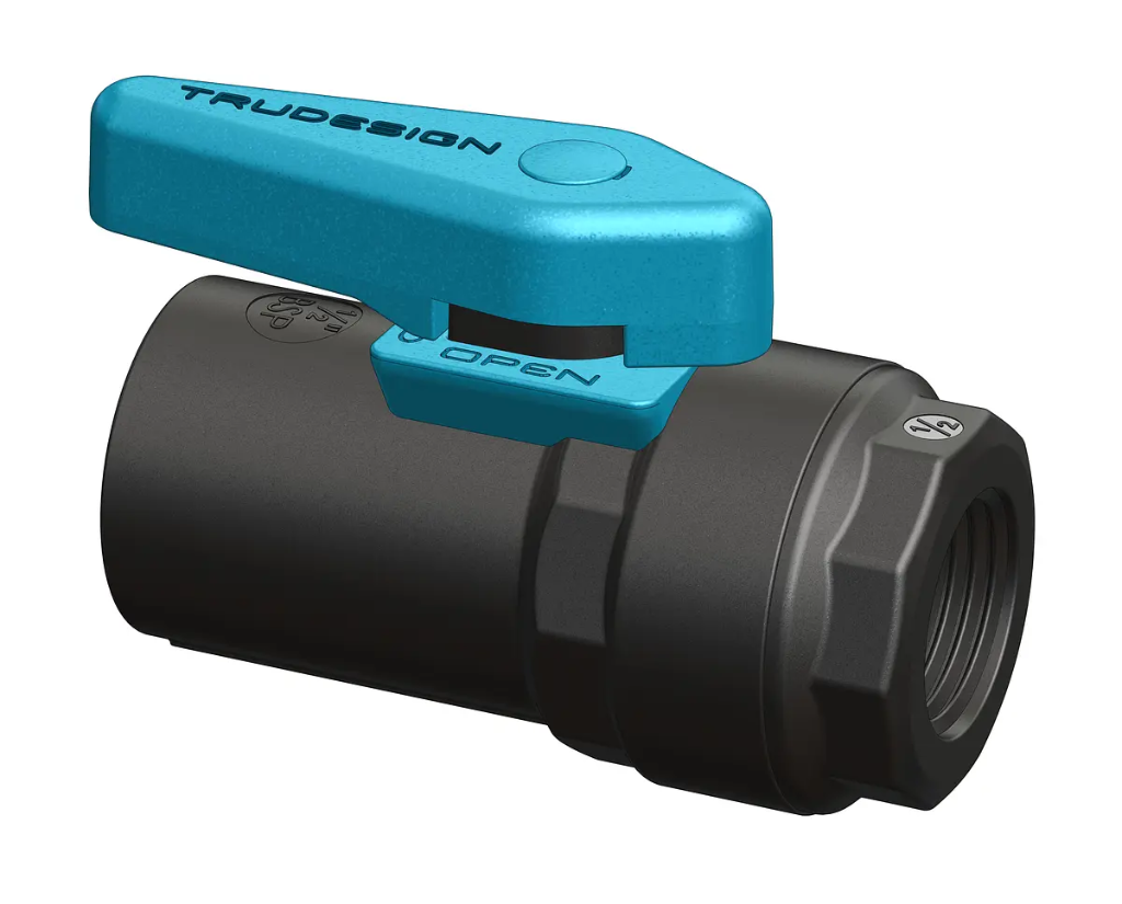 TRUDESIGN COMPACT BALL VALVE 1/2" BSP 