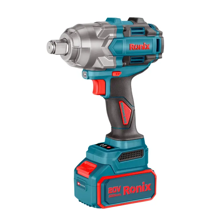 RONIX CORDLESS BRUSHLESS IMPACT WRENCH 20V 4AH 1000NM 1/2” & 3/4” INCLUDING X2 BATTERIES