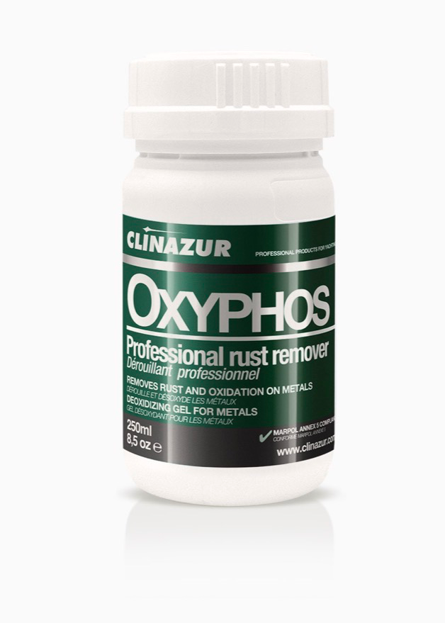 CLINAZUR OXYPHOS PROFESSIONAL RUST REMOVER GEL 250ML