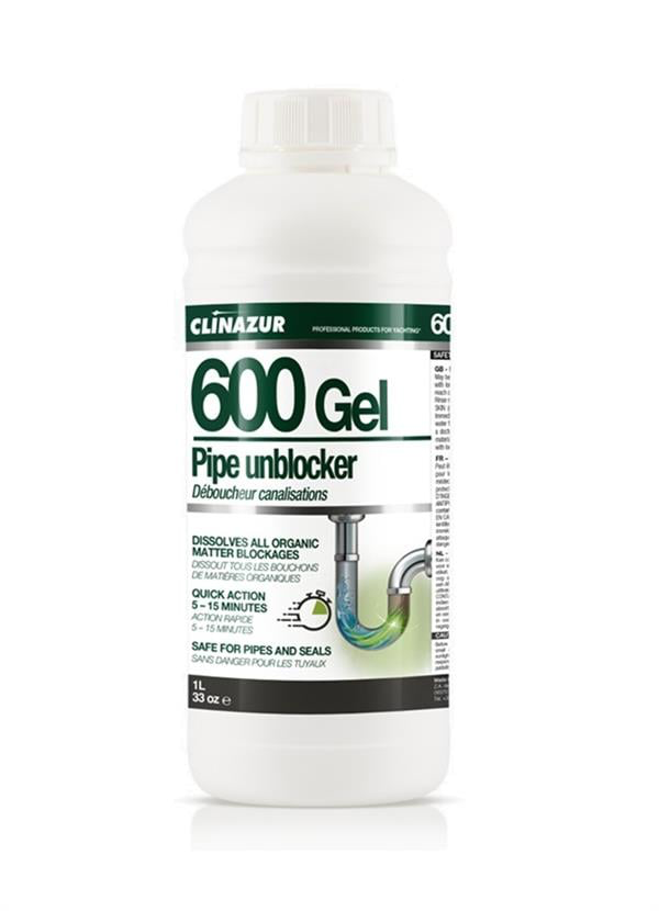 CLINAZUR 600 GEL PIPE UNBLOCKER