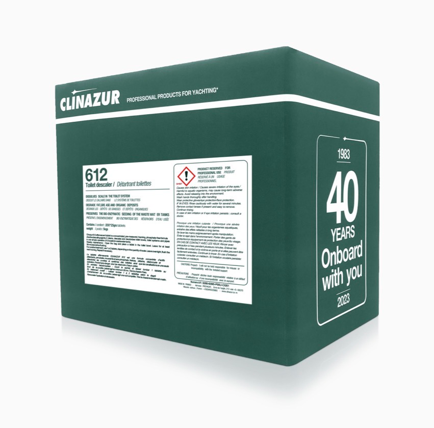 CLINAZUR TOILET DESCALER 200 X 24 TABLETS
