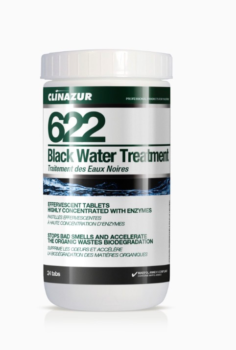 CLINAZUR BLACK WATER TREATMENT 24 TABLETS