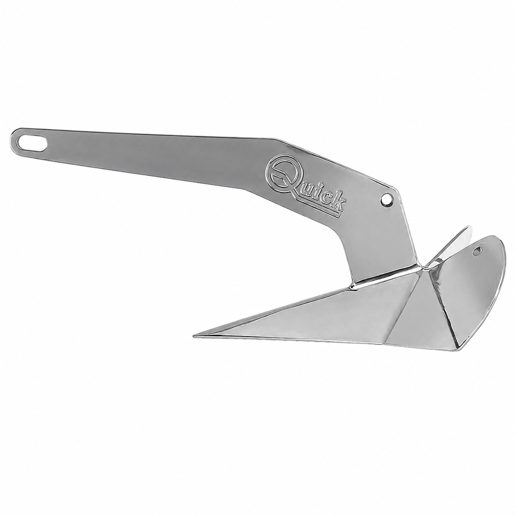 QUICK 4KG PLOW ANCHOR STAINLESS STEEL