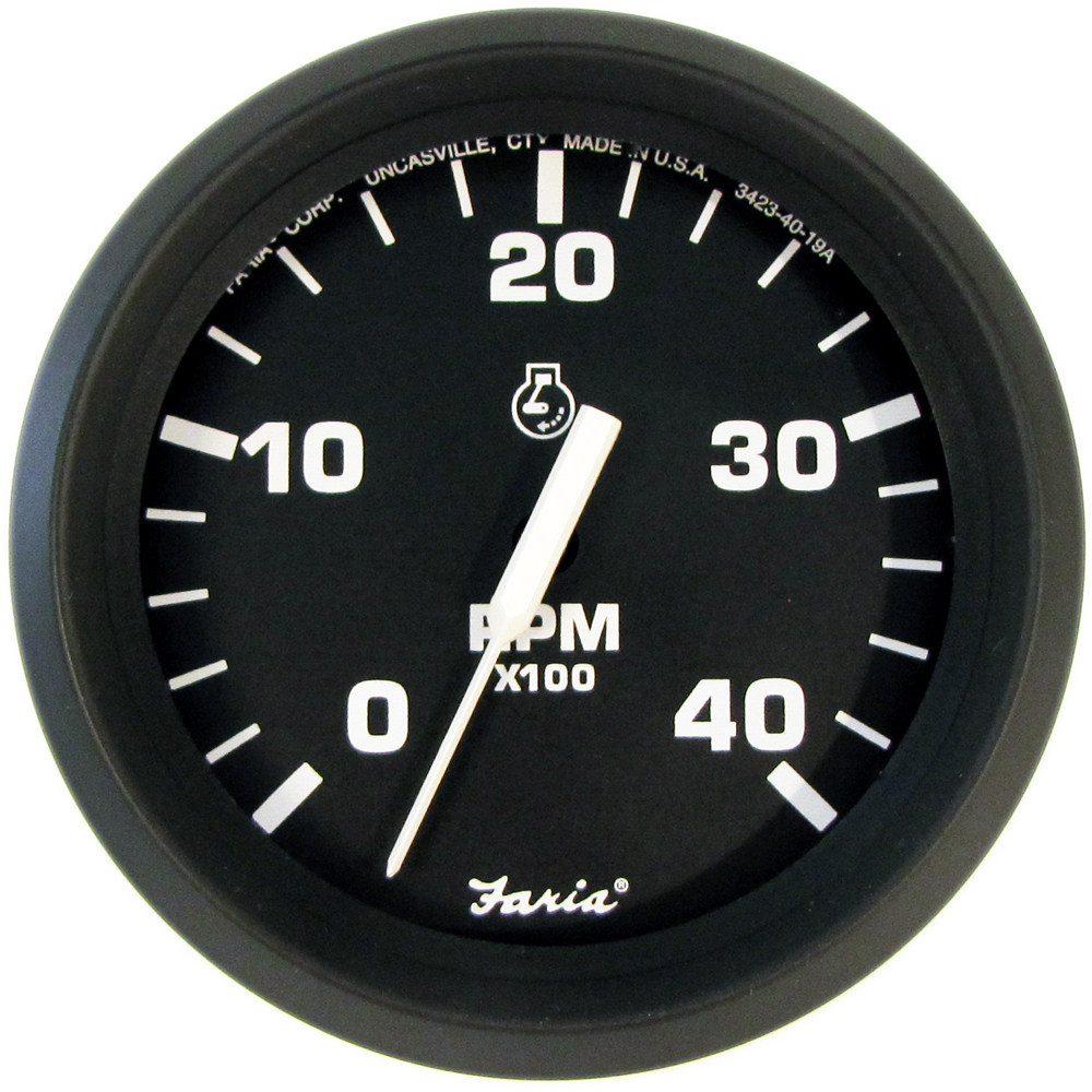 FARIA REV COUNTER TACHOMETER  4000 RPM 