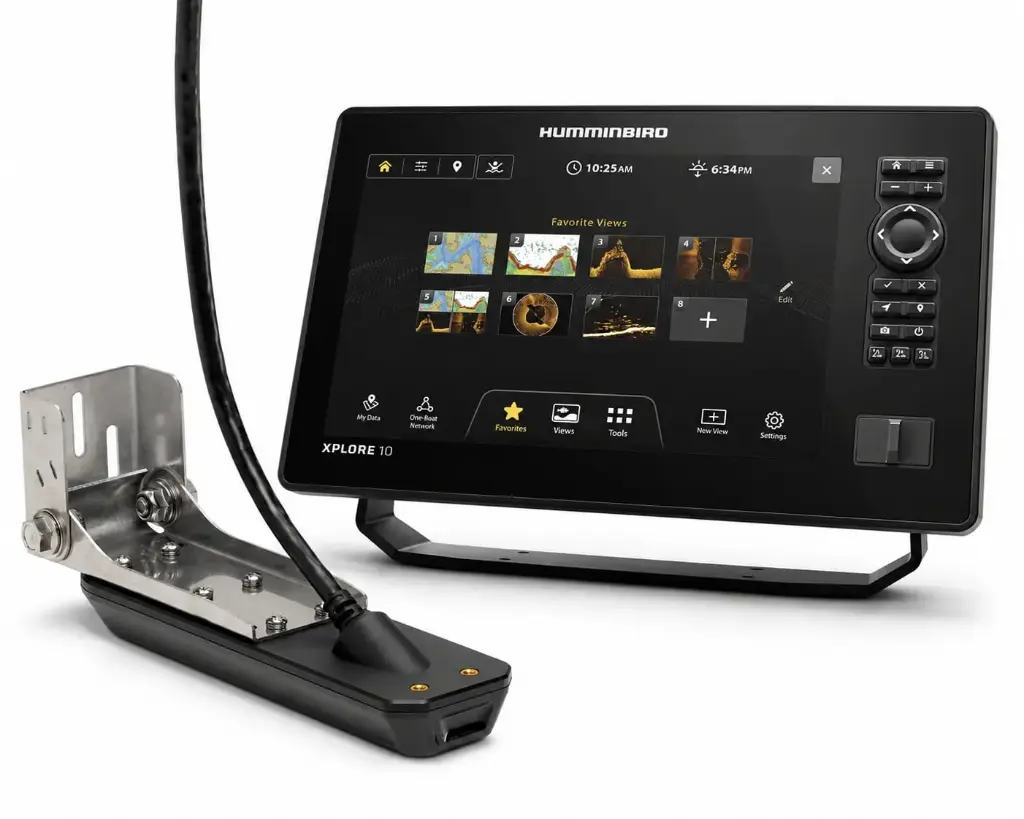 HUMMINBIRD XPLORE 9 MFD FISH FINDER 9" DISPLAY + MSI + TRANSDUCER 