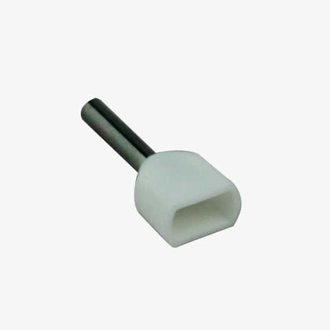 [SF50541-0.5] SUNFINE CORD END CRIMP TERMINALS TWIN CABLES TYPE FOR WIRE SIZE : 22A.W.G / 0.5MM2