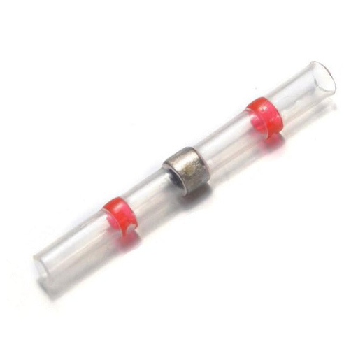 [SF50544-S21] SOLDER SLEEVE WIRE SPLICES FOR CABLE SIZE: AWG(MM2) 22-18( 0.5MM - 1 .0MM ) RED 