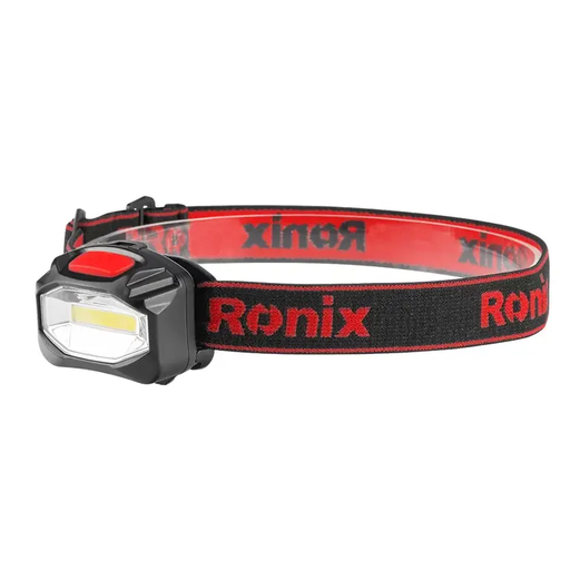 [RNX-RH-4283] RONIX LED HEAD LAMP TORCH 100LM 3W BATTERIES INCLUDED