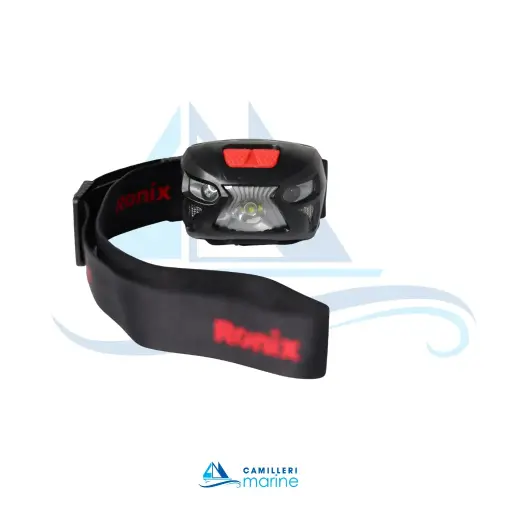 [RNX-RH-4287] RONIX 5W RECHARGABLE & MOTION SENSOR HEAD LAMP TORCH 280LM