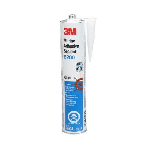 [3M-10.0020.04] 3M 5200B MARINE ADHESIVE SEALANT 5200 BLACK 295ML