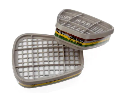 [3M-10.0229.12] 3M 6059 PRO 1 GAS AND VAPOUR CARTRIDGE REPLACEMENT FILTERS FOR 6000 & 6500 SERIES