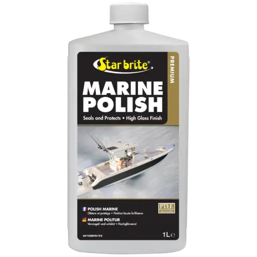 [STA-85732] STARBRITE PREM MARINE LIQUID POLISH 1LTR WITH PTEF