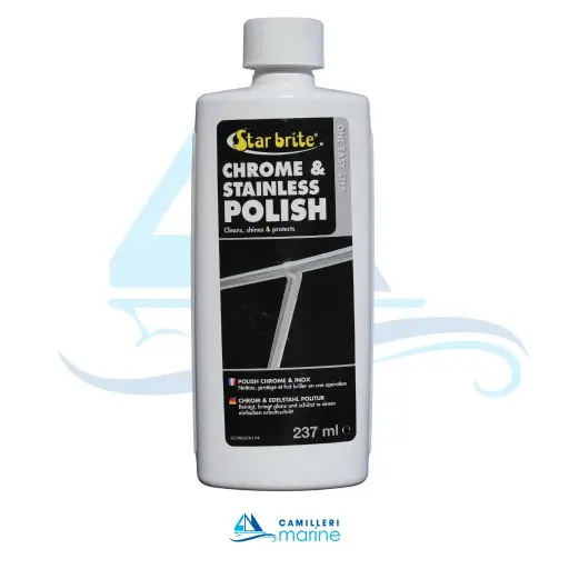 [STA-82708GF] STARBRITE CHROME AND STAINLESS POLISH 237ML