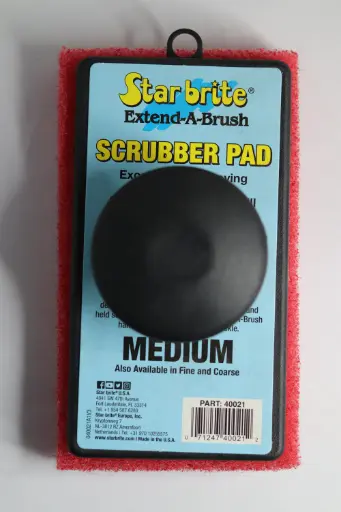 [STA-40021] STARBRITE SCRUB PAD MEDIUM RED