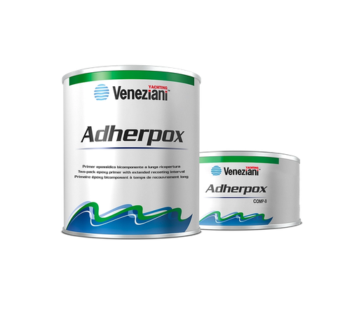 [VEN-6210.153-2.5L] VENEZIANI ADHERPOX PRIMER KIT COMP A  AND COMP B KIT 2.5L (STEEL, ALUMINIUM, WOOD, VTR RESIN)