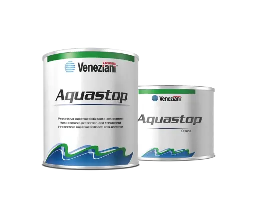 [VEN-6491.571-2.5L] VENEZIANI AQUASTOP ANTIOSMOSIS PROTECTION PAINT KIT COMP A+B 2.5L