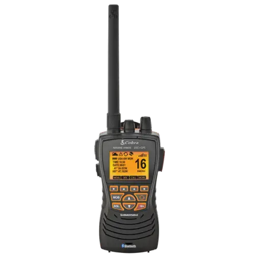 [COB-MRHH600FLTGPSBTE] COBRA DSC FLOATING VHF RADIO WITH BUILT IN GPS AND BLUETOOTH HH600E