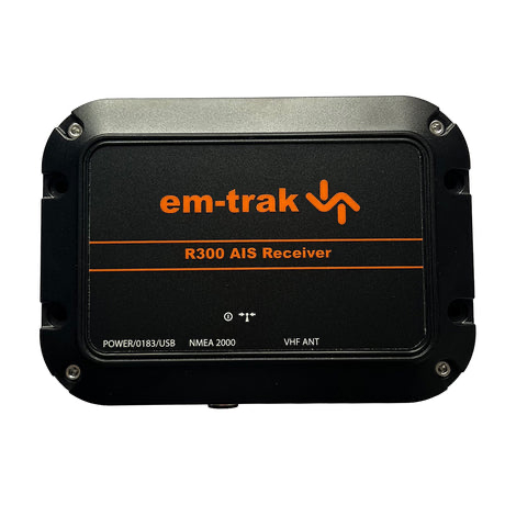 [EMT-413-0058] EM-TRAK R300 AIS RECEIVER INCLUDING NMEA2000 & NMEA0183 CONNECTIVITY