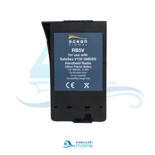[OCE-721S-00615] OCEAN SIGNAL RB5V LITHIUM POLYMER RECHARGEABLE BATTERY FOR V100 H/H GMDSS VHF