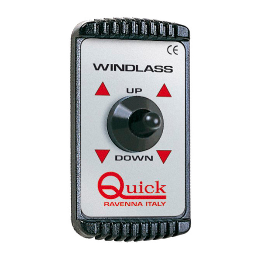 [QUI-FP8000000000A00] QUICK 800 WINDLASS CONTROL PANEL UP / DOWN