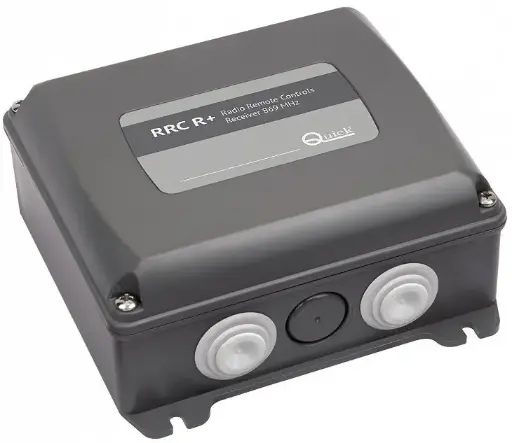 [QUI-FRRRCR040000B00] QUICK RADIO RECEIVER RRC R04 RECEIVER 4 RELAYS 434MHZ