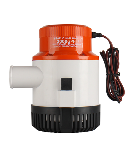 [SEA-SFBP1-G3000-01] SEAFLO BILGE PUMP 12V 3000GPH 189 LPM