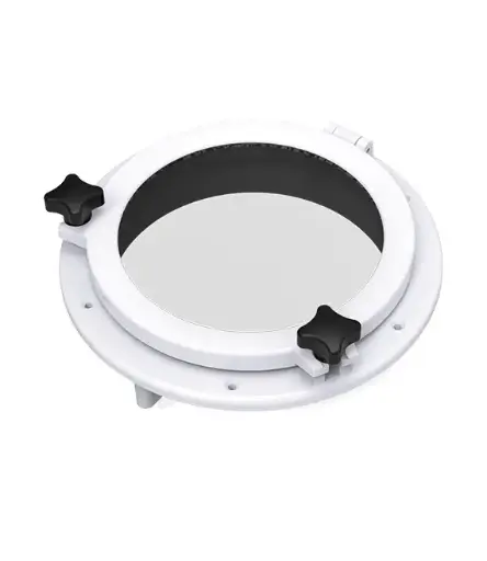 [SEA-SFPP1-01] SEAFLO PORTHOLE WHITE ROUND 21CM DIAMETER