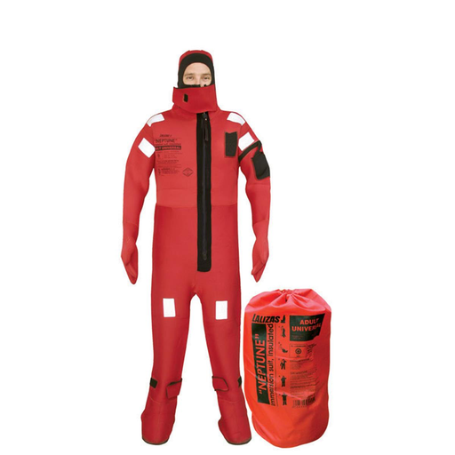[LAL-70455] LALIZAS NEPTUNE IMMERSION SUIT SOLAS XL INSULATED WITH NEOPRENE GLOVES