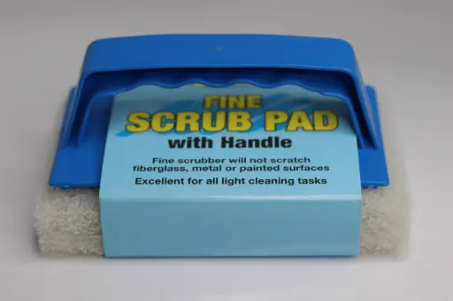 [STA-40129] STARBRITE EXTEND-A-BRUSH FINE SCRUB PAD WITH HANDLE