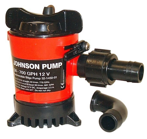 [SPX-32-1550-01] JOHNSON CARTRIDGE BILGE PUMP 750GPH 12V