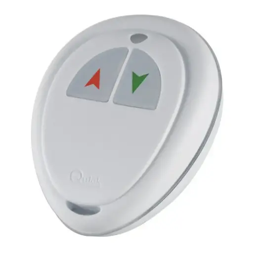 [QUI-FRRRCP02P000A00] QUICK RADIO 2 BUTTON REMOTE CONTROL P02+ POCKET TRANSMITTER 869MHZ 