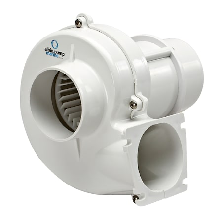 [ALB-10-02-002] ALBIN MARINE AIR BLOWER 280 FLANGE 24V