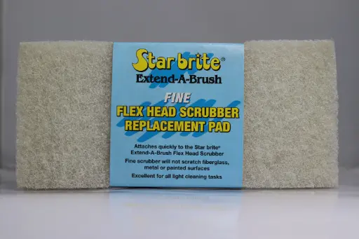 [STA-40125] STARBRITE FLEXI HEAD REPLACEMENT PAD FINE WHITE