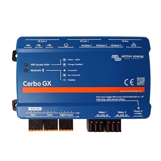 [VIC-BPP900451100] VICTRON CERBO GX COMMUNICATION & MONITORING HUB (PREVIOUS CODE BPP900450110)