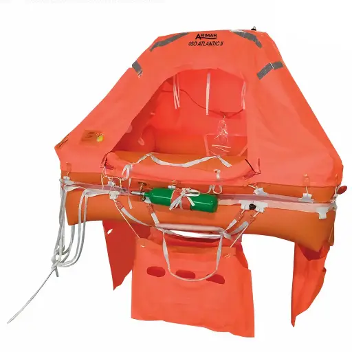 [AIR-502105] ARIMAR ISO 9650-1 ATLANTIC II L LIFERAFT 8 PERSON VALISE