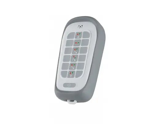 [QUI-FRRRCH12P000A00] QUICK RADIO REMOTE CONTROLLER TRANSMITTER HANDHELD 12 BUTTON 12K GEN 869MHz 