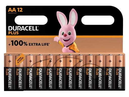 [DUR-MN1500] DURACELL LR6  AA 1.5V ALKALINE PLUS POWER BATTERY BOOST PER PIECE
