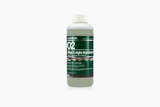 [CLI-02_1L] CLINAZUR BILGES AND ENGINE SUPER DEGREASER 1L