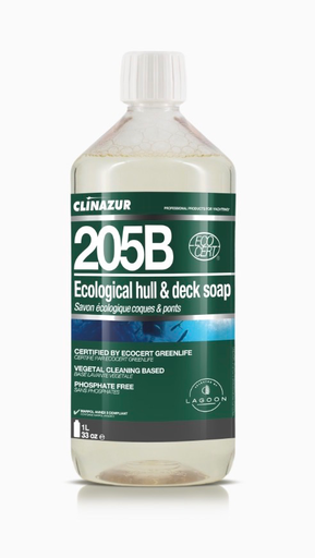 [CLI-205B_1L] CLINAZUR ECOLOGICAL HULL AND DECK CLEANER 1L