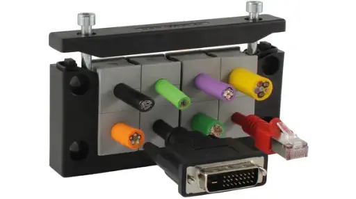 [ICO-48168] ICOTEK KEL-ER 16/8 CABLE ENTRY FRAME WITH GASKET FOR X8 CABLES / GROMMETS 