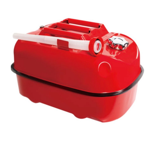 [CHO-LD-YG-W20] HORIZONTAL PETROL JERRYCAN TANK 20L RED