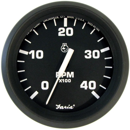 [FAR-32842] FARIA REV COUNTER TACHOMETER  4000 RPM 